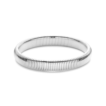 Glams armband tubogas 10 mm - Staal