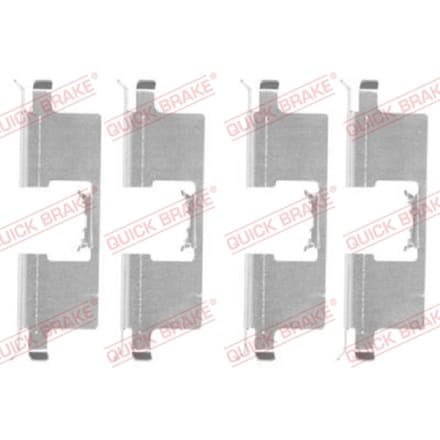 Toebehorenset, schijfremblok QUICK BRAKE 109-1745