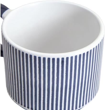 Homla MULIGO Blue Stripes mok, 250 ml