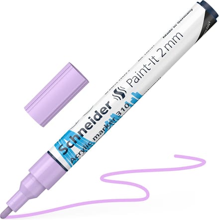 Schneider acrylmarker - Paint-It 310 - 2mm - pastel lila - S-120128