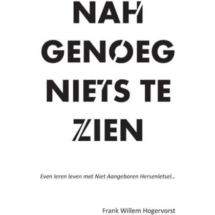 Nahgenoeg Niets Te Zien - Frank Willem Hogervorst