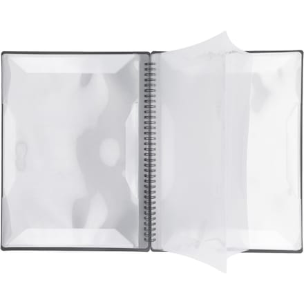 Muziekmap A4 Formaat 40 Pagina's 4 Bladen Uitbreidbaar Afneembaar Muziekbestand Opslagmap Organizer voor Koor white