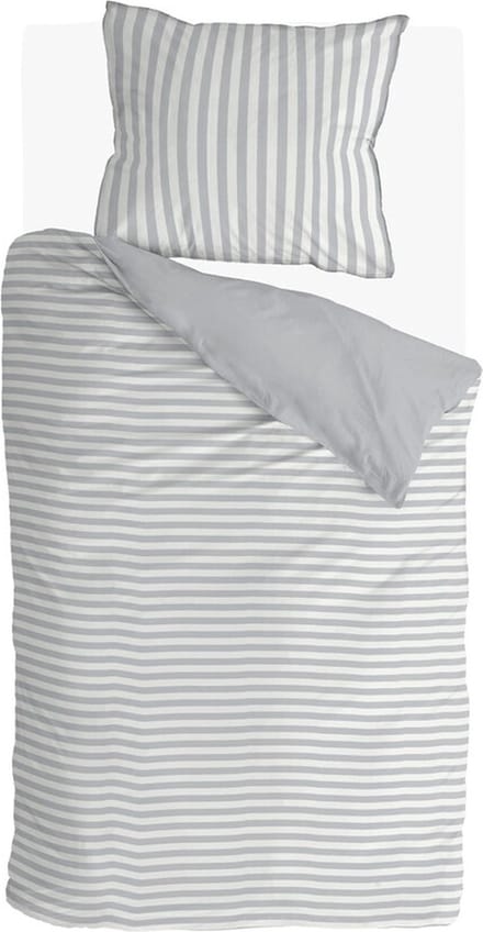 Walra Dekbedovertrek Soft & Cozy - 140x220 - 100% Katoen (BCI) - Grijs