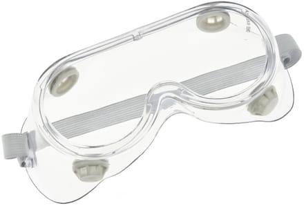 GEKO Veiligheidsbril - Anti-fog - Krasbestendig - Transparant - 160 x 75 mm