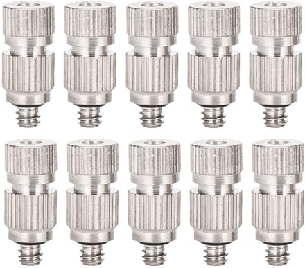 Dailygoods- Nevelsproeiers 10x - Messing Verstuivingsmondstuk