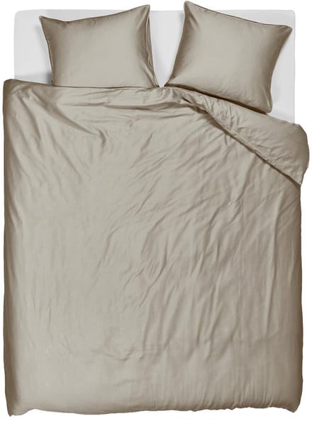 Beddinghouse Change dekbedovertrek - Effen - Lits-jumeaux - 240x200/220 - Zand
