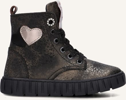 Jochie & Freaks Delia Boots Meisjes - Zwart - Maat 25