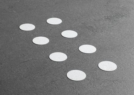 SecuCare Antislip sticker (32 stuks) - rond wit (bad / douche / badkamer) - 8040.000.02