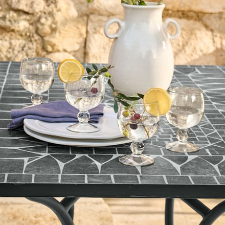 LOBERON Glas set van 4 Vinoros helder