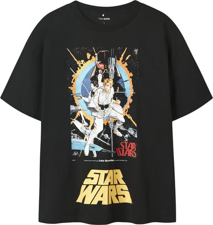 NAME IT - TAMTORGIL STARWARS RLX SS TOP NOOS BFU - Heren - T-shirts