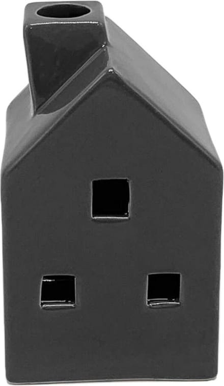 HomeBound by KY | Aardewerk huisje met LED groen | huisje met LED