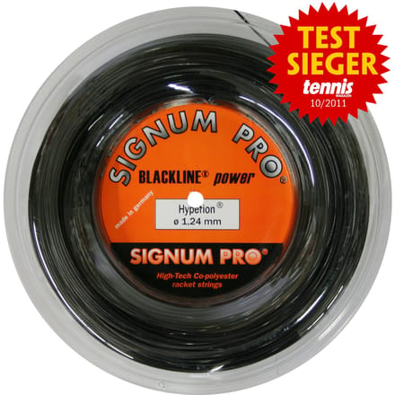 Signum Pro Hyperion Rol Snaren 200m-Zwart