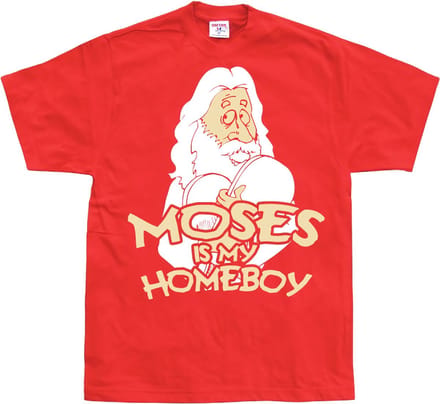 Hybris Moses Is My Homeboy T-shirt SH-1-10913-Poly