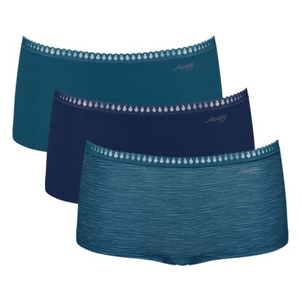 Sloggi GO Crush Short C3P Dames Onderbroek - TURQUOISE