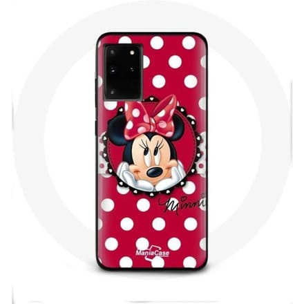 Coque pour Samsung Galaxy S11 Plus Minnie Mouse Dessin animé Rouge