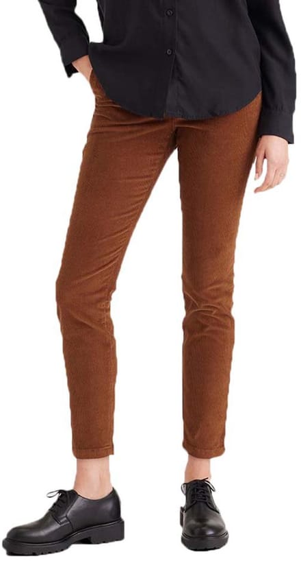 Dockers Weekend Skinny Chino Broek Bruin 26 / Long Vrouw
