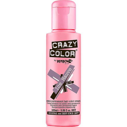 Crazy Color - Ice Mauve Metallic Semi permanente haarverf - Paars