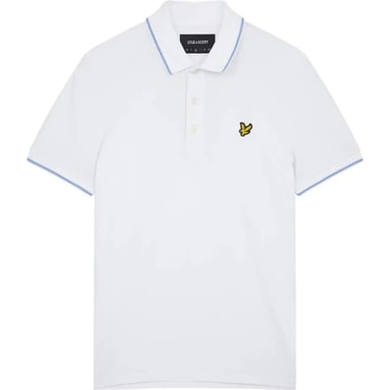 Lyle and Scott Polo Wit - Maat L - Heren