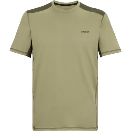 Virda heren T-shirt met korte mouwen en mesh-stof