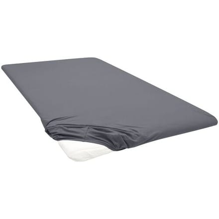 BIBERNA Jersey hoeslaken (Antraciet, 90-100 x 200 cm)