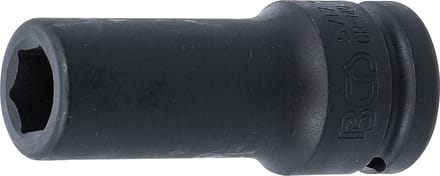 BGS Kracht dopsleuteldop zeskant, diep 3/4 17 mm