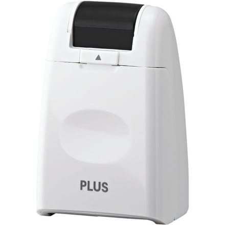 PLUS JAPAN privacy roller stamp standaard wit