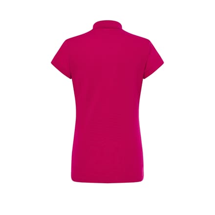 JHK Dames/Dames Effen Plus Poloshirt (Fuchsia)
