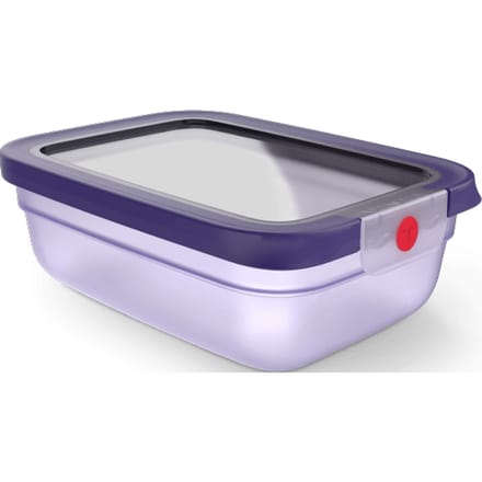Tefal oneClick N1210910 vershoudbakje rechthoekig paars (1 2L)