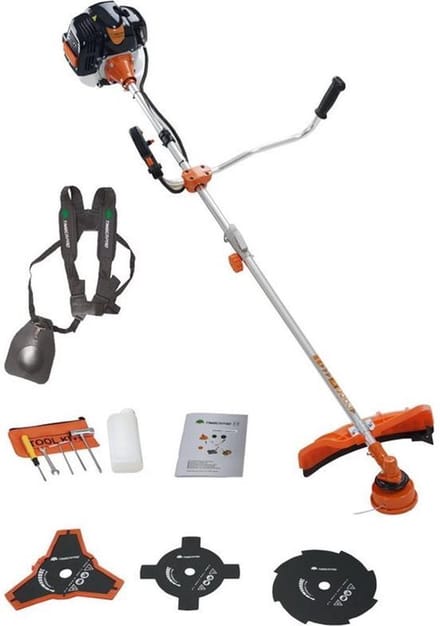 TIMBERPRO - Bosmaaier 2-in-1 - benzine - draad en mes -  52 cm³ -  3,0 PK.