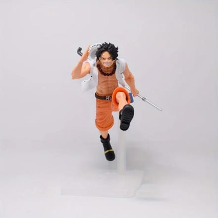 Bandai –figurine une pièce Luffy en cours d'exécution, trois frères de Sabo Ace Luffy, décorations de modèles animés, cadeau