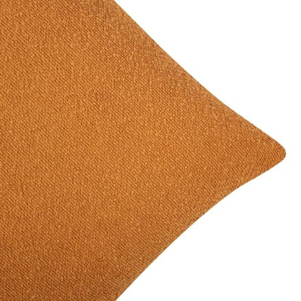 King Bouclé kussen honing geel 45x45cm