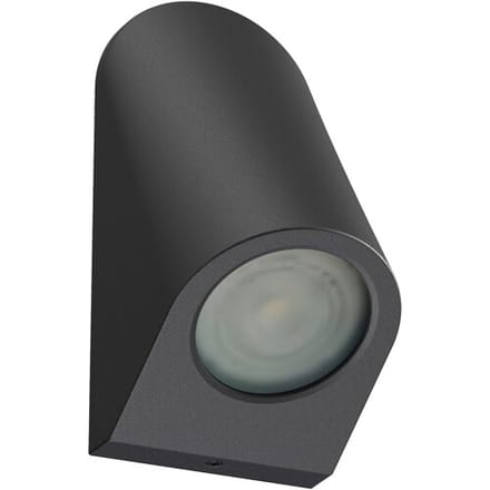 KS Verlichting - wandlamp - Alan - buitenlamp - zwart - downlighter - GU10 - aluminium