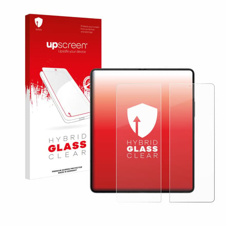 upscreen - Screenprotector voor Samsung Galaxy Z Fold 5 (Inner display) - Folie Beschermfolie Beschermglas transparant