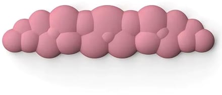 Cloud Polssteun Toetsenbord Donker Roze - Waterdicht - Comfortabel - Anti Slip