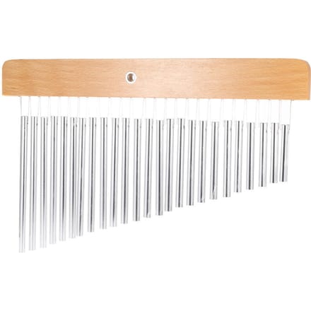 25-tonige barklokkenspel 25 maten enkelrijig muzikaal percussie-instrument beige