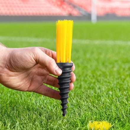 Gras Markering Tufts - Inschroefbare Grondmarkering in Zes Kleuren - 25 Stuks