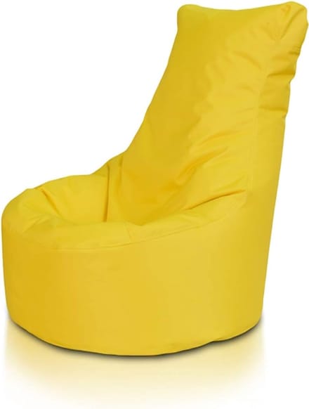 Grote Zitzak met Hoge Rugleuning - Polyester - 80 x 85 cm