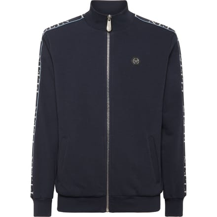 Fleece Tracksuit Jacket Plein Tape