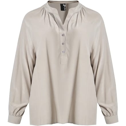 Lichte Viscose Blouse Dames Mat Fashion