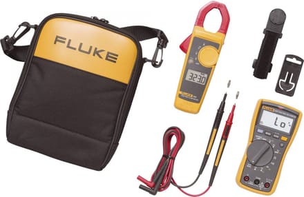 Fluke 117/323 EUR Digitale True-RMS multimeter (Fluke 117) & True-RMS Stroomtang (Fluke 323) combiset