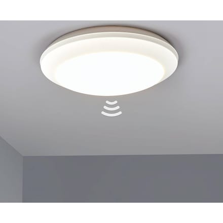 Fumagalli Sensor plafondlamp Umberta 2xE27 wit