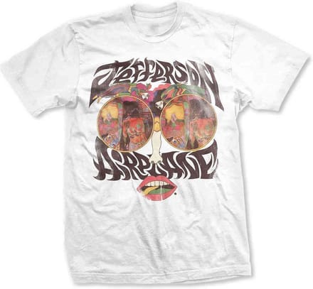Jefferson Airplane - Lips Heren T-shirt - S - Wit