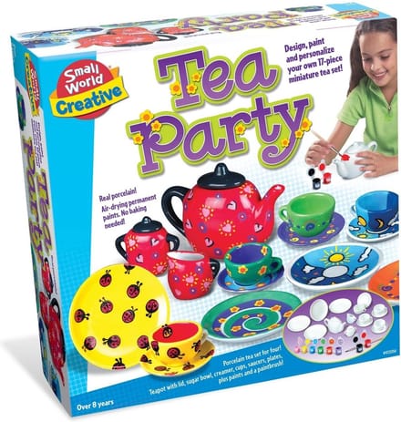 Creative Tea Party - versier je eigen Theeset