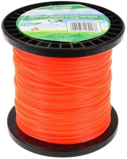 John Gardener Nylon trimmerdraad - rond - 2,0 mm - 126 m - duurzaam kunststof