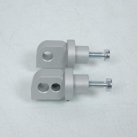 Paire Chape de repose pied Lightech pour moto Suzuki 1000 GSX-S FTP008SIL