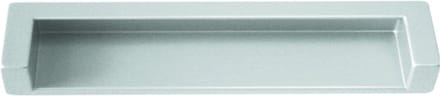 Gamet - Inbouw Deurknop - Chromen Satijn - 128 mm - Zink-Aluminium