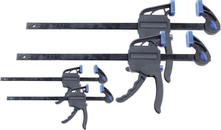 Lijmklem Snelspanklem 4 stuks