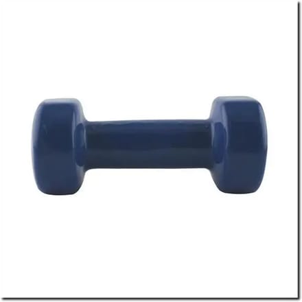 HMS Gietijzeren Dumbbell met Vinyl Coating - 3 kg