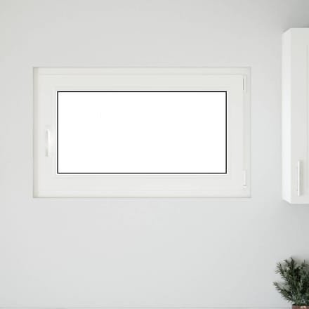 vidaXL - Kleur - binnenkant - kelderraam - Wit - RISOR - 100 - x - 70 - cm