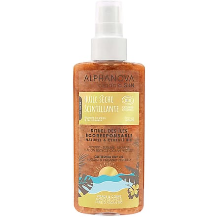 Alphanova Sun BIO Glittering Dry Oil Spray